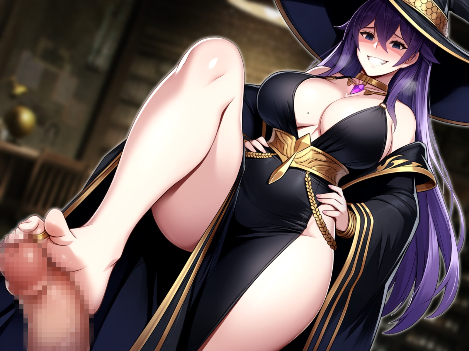 絶対服従オークション～異世界転生したら悪い魔女に捕まってオークションにかけられちゃう