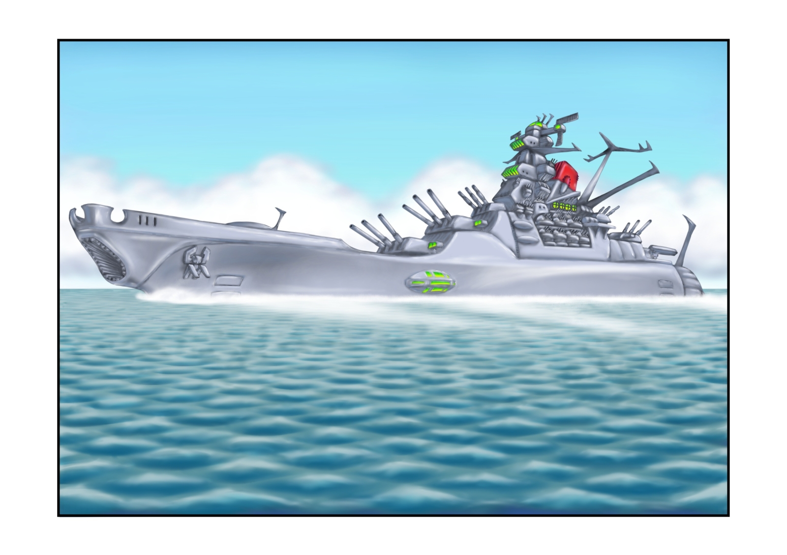 宇○戦艦ヤマトイラスト – Preview 2