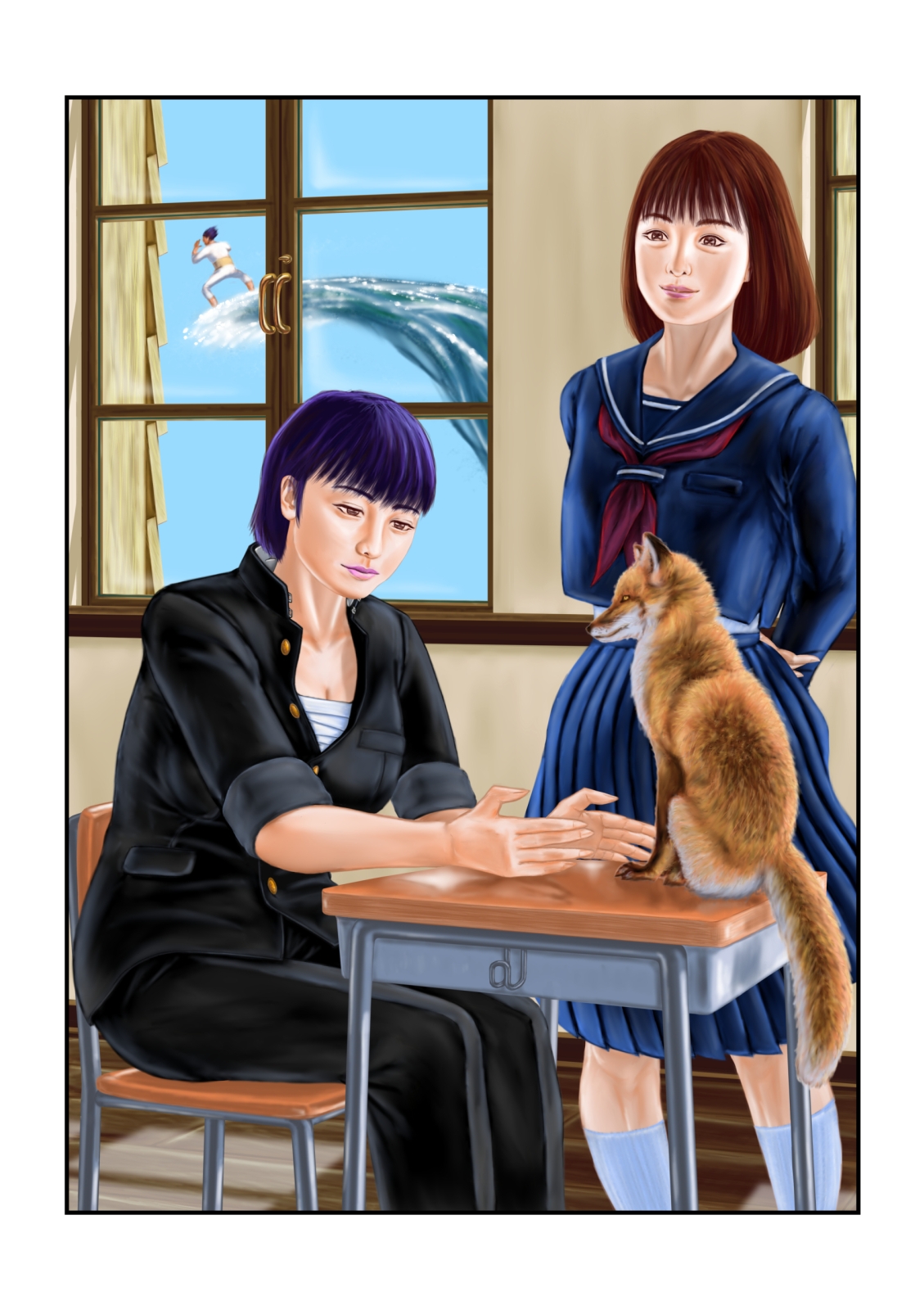 う○星やつらイラスト – Preview 4
