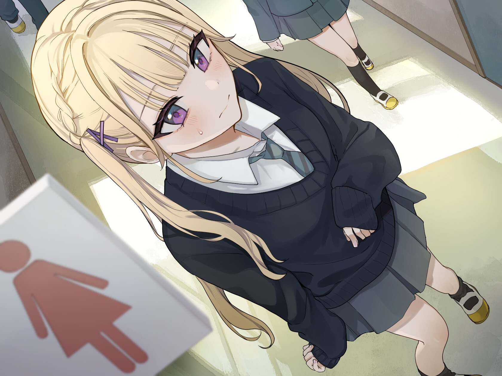 【排泄我慢】光莉ちゃんは学校のトイレを使いたくない。 〜便秘×ADV式音声作品〜 – Preview 2