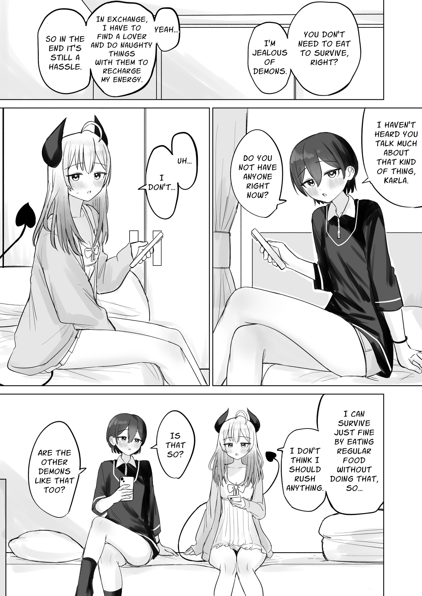 【英語版】色欲解放サキュバスちゃん