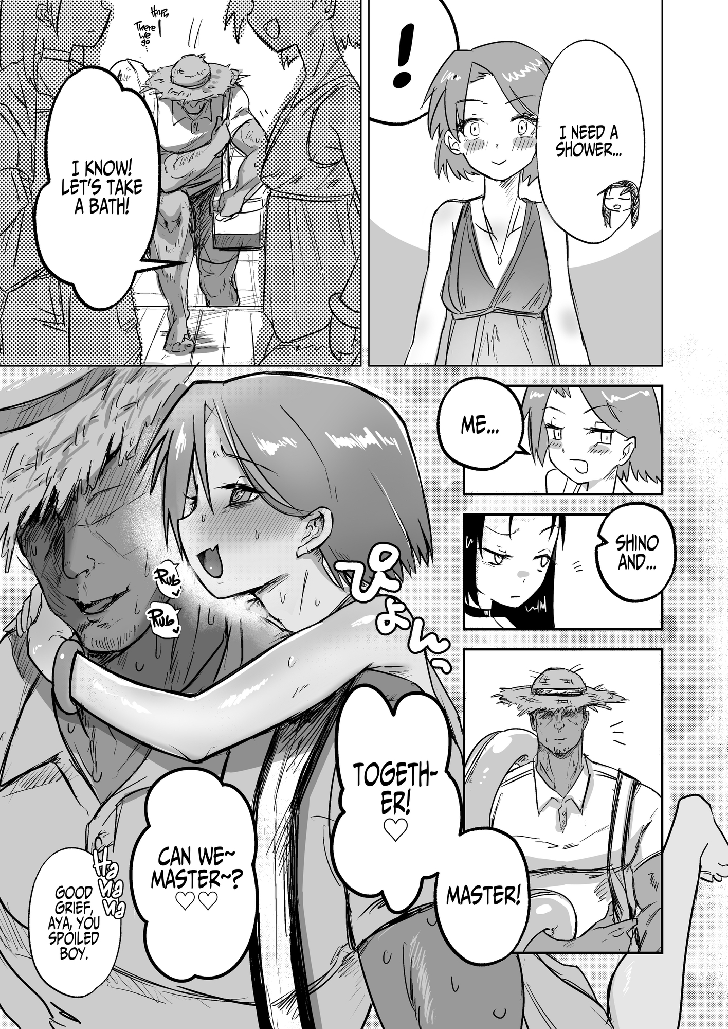 【英語版】ご主人様とえっちが大好きな男の娘を見守る本 – Preview 3