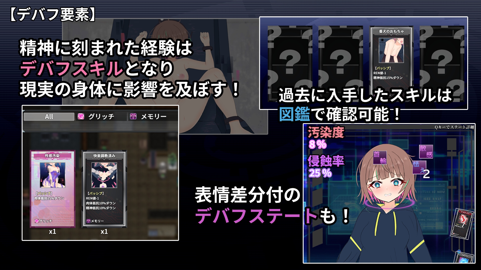 幻装少女ナギ -サイバーエロトラップダンジョン潜行録- – Preview 5