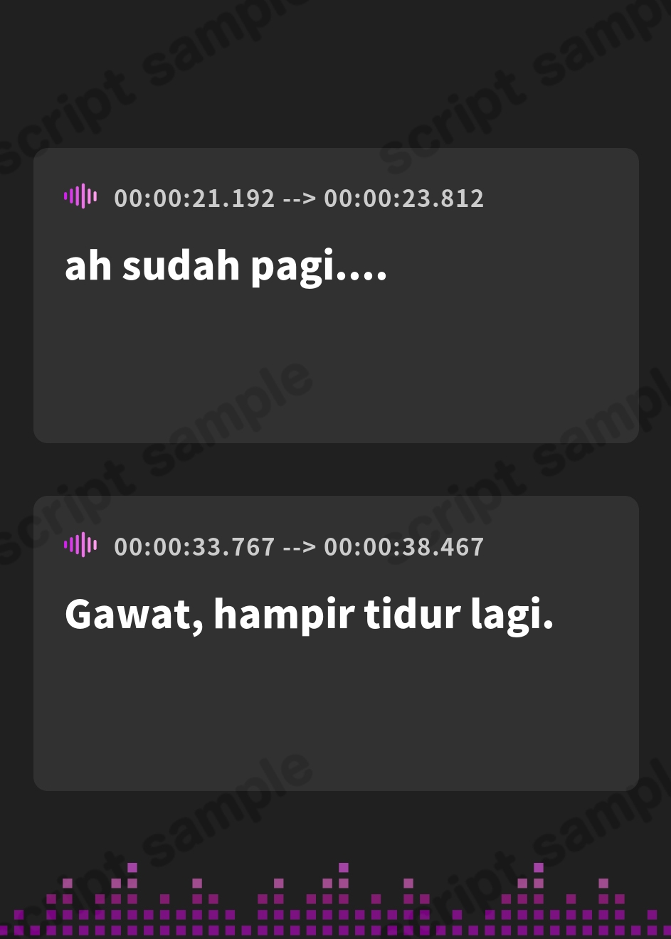 【インドネシア語版】エトラの座るイスになるASMR【CV.エトラ】 – Preview 2