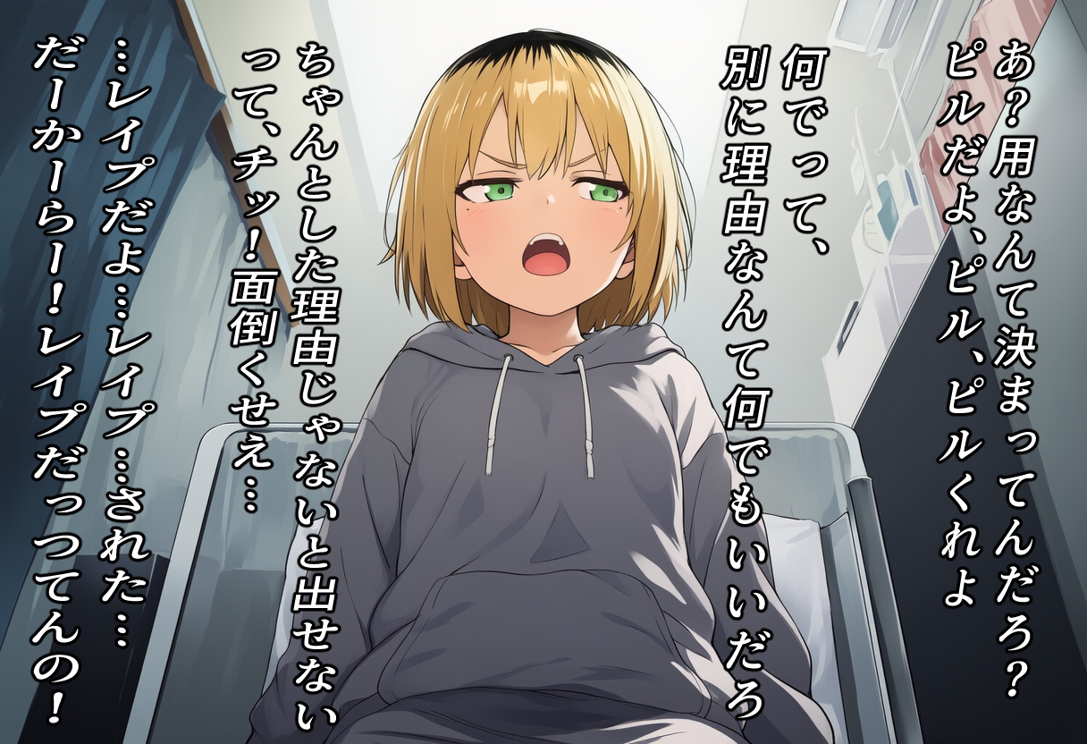 (本編約70分)レ○プカウンセリング3～先生、ウチいつも犯されるんだよ～不貞腐れヤンキー少女編～ – Preview 3