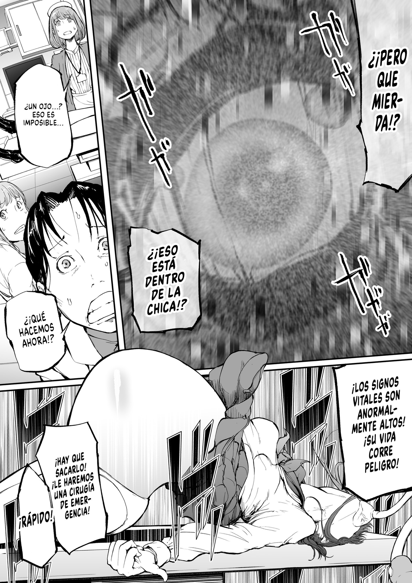 【スペイン語版】孕俣病 ハラマタビョウ 侵蝕譚 母核の融合 – Preview 4