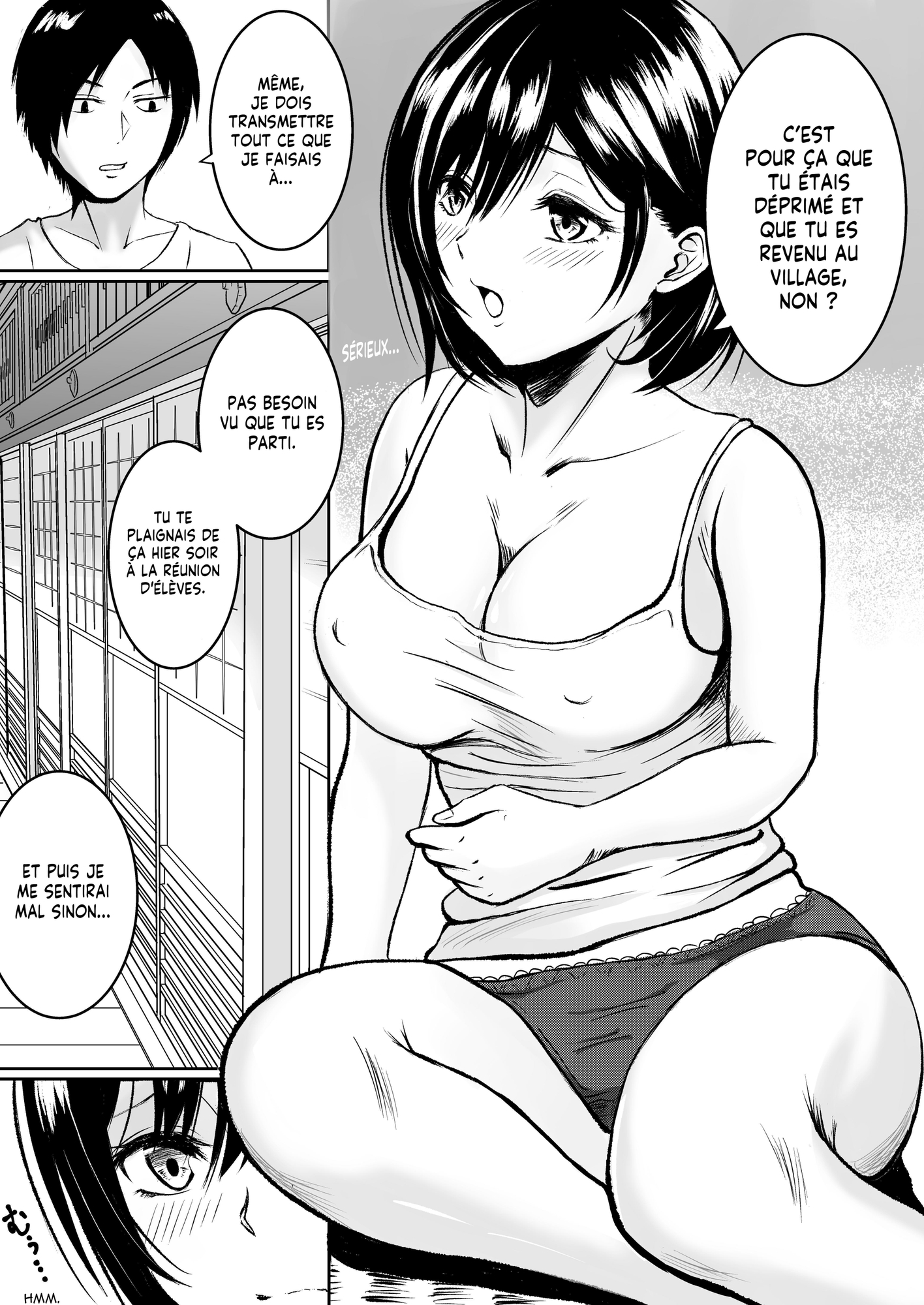 【フランス語版】元・同級生と田舎で汁だく夏やすみ – Preview 3