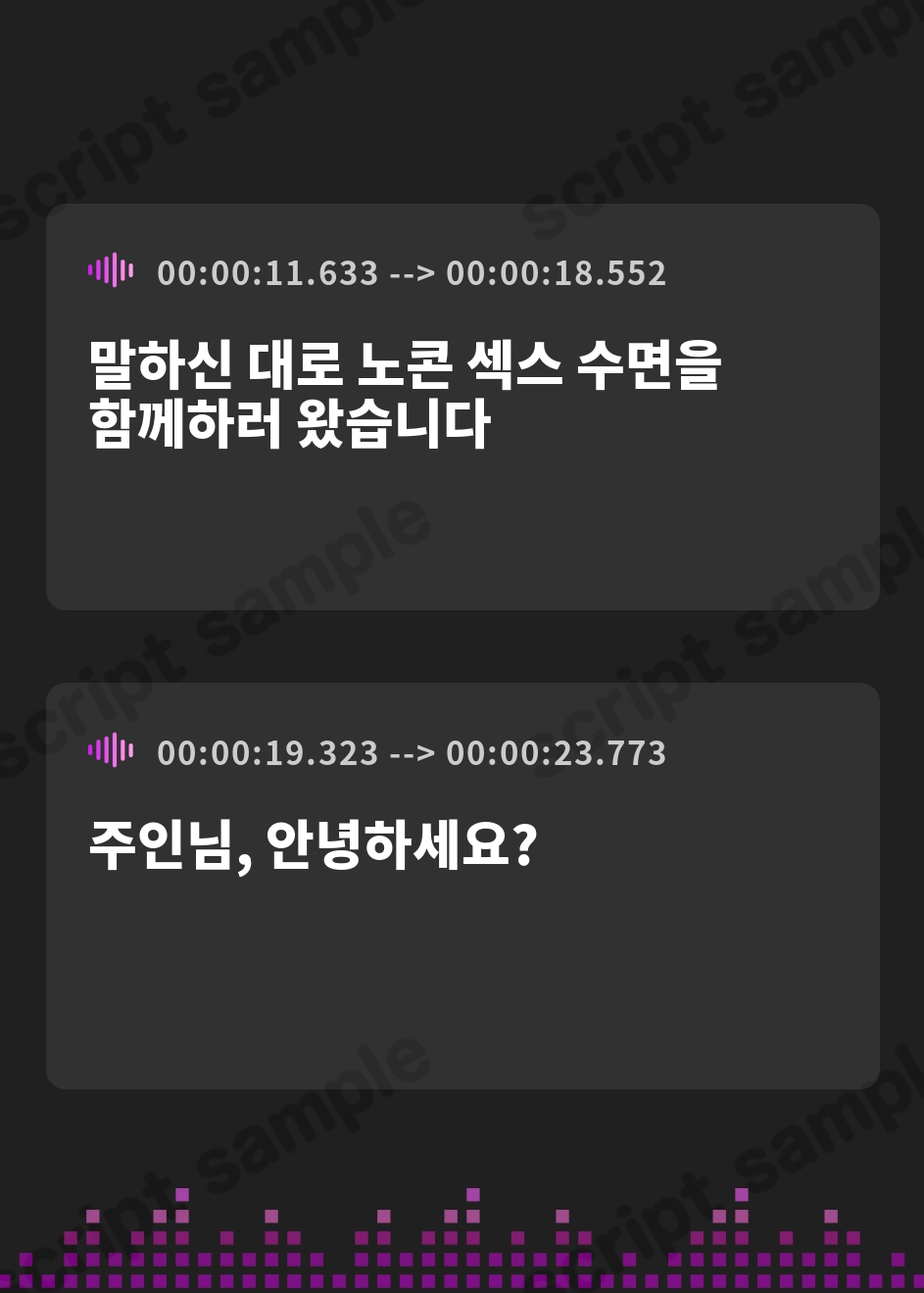 【韓国語版】【ALL無声音】フル勃起でメイドの発情トロマンに生ハメしたまま寝れますか?【スローセックス/ずっと生ハメ】