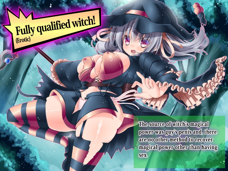Witch's plan to fill magical power ! – Preview 2