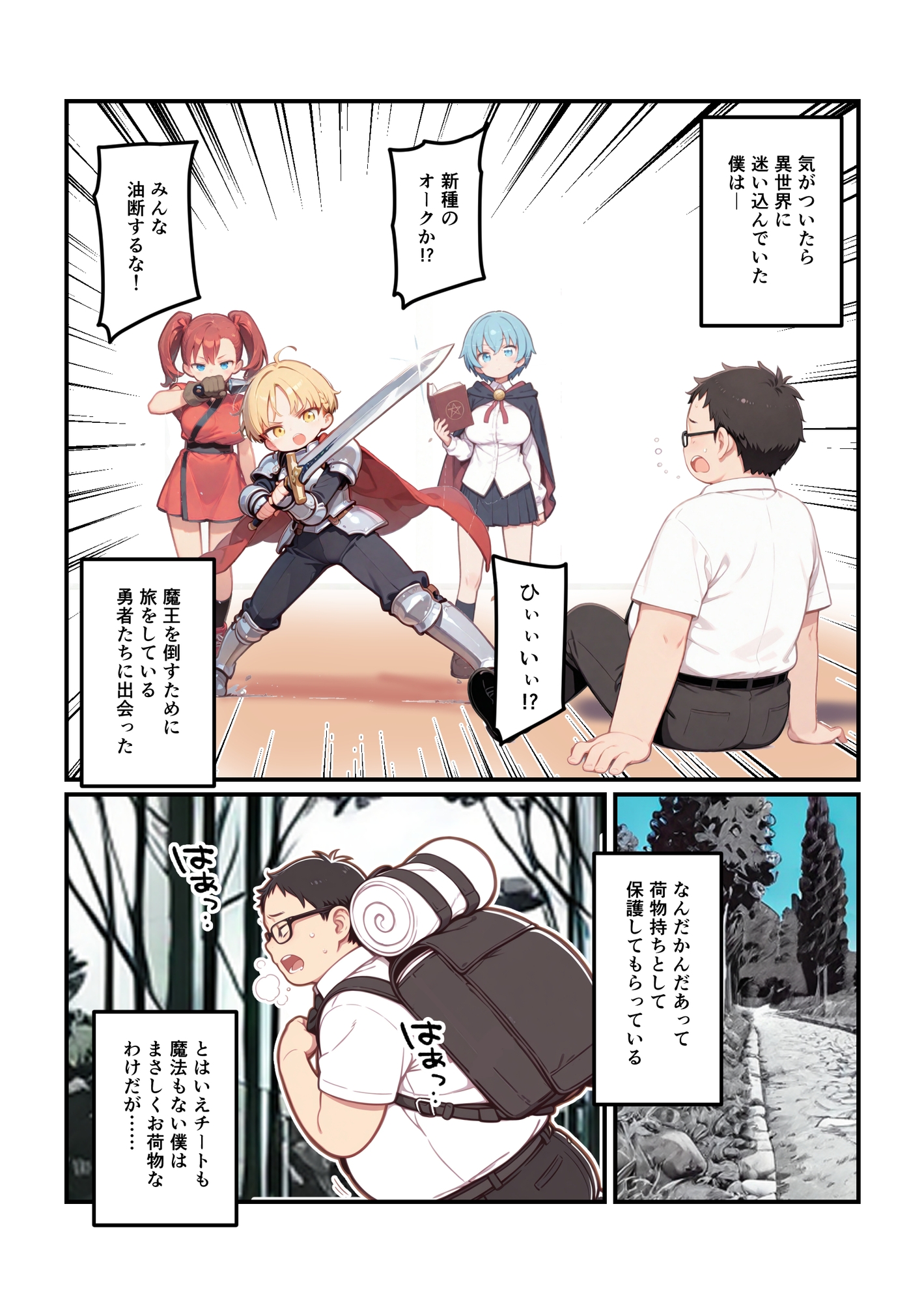 勇者パーティーは思い込みが激しい～僕のことは好きにしていいから女だって秘密にして！～