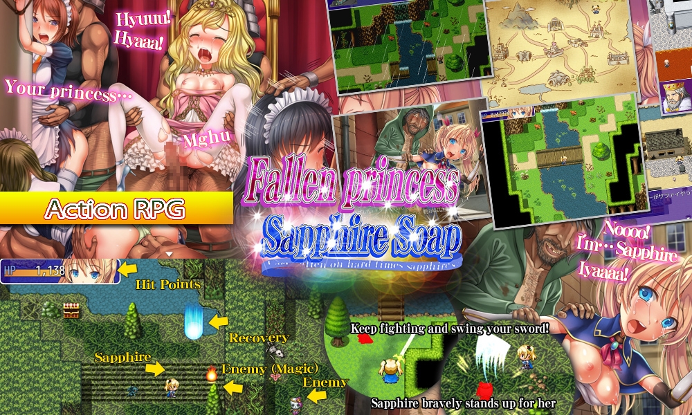 Fallen princess ・ Sapphire Soap – Preview 2