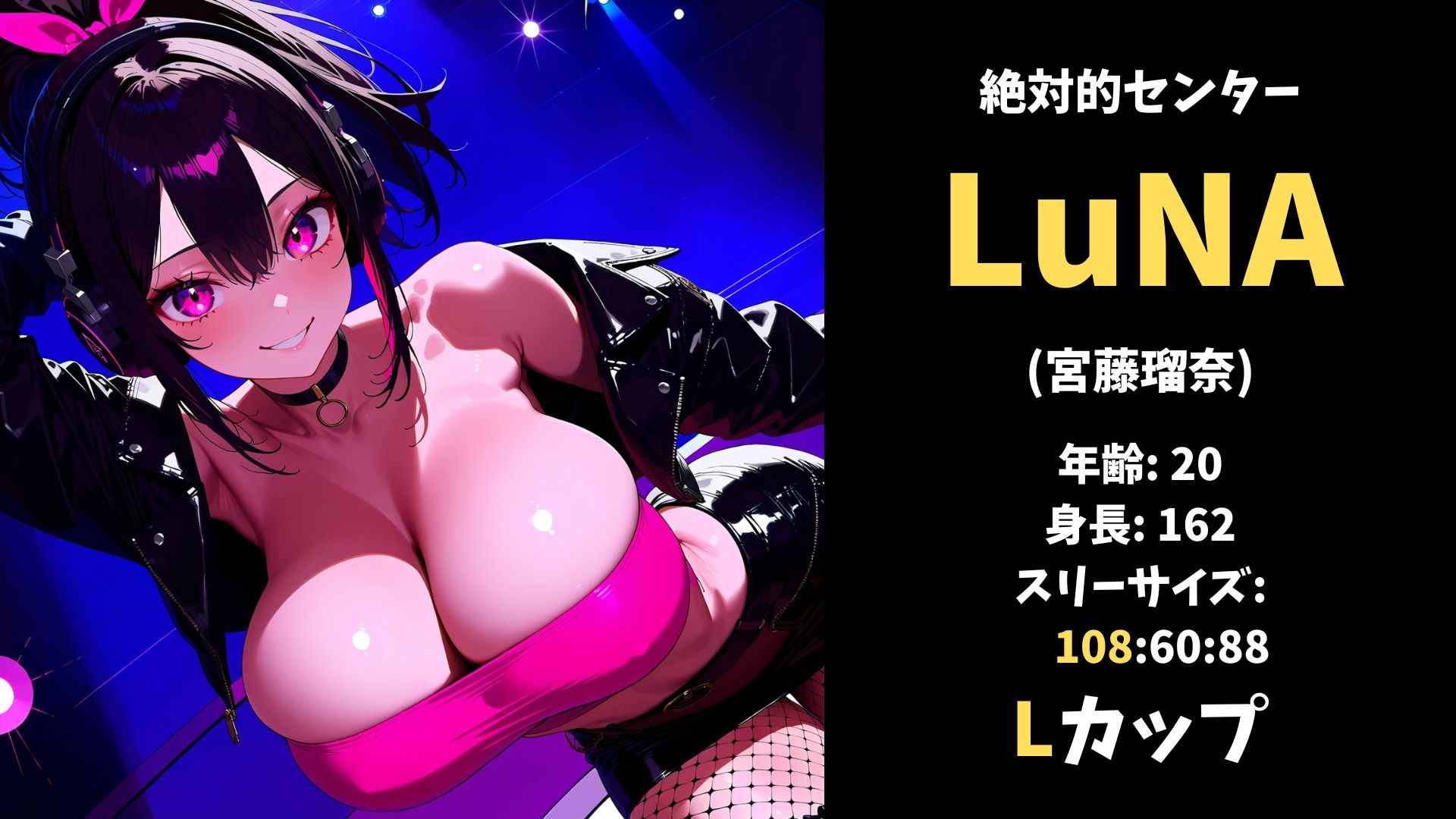 バスト100センチ超え！超爆乳アイドルのセクシーダンスonステージ！