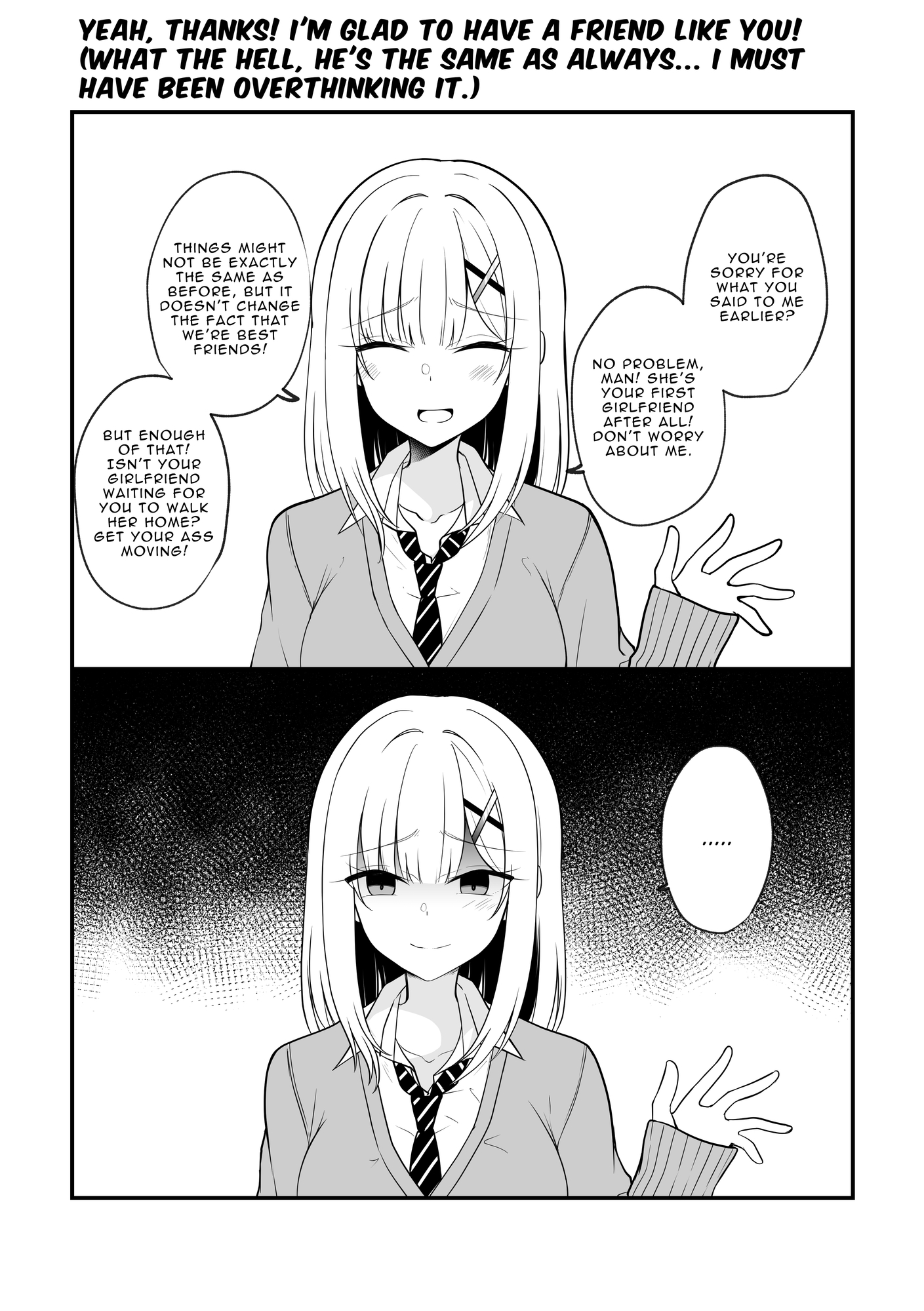 【英語版】大丈夫、お前が女になっても俺たちは親友だからな! – Preview 3