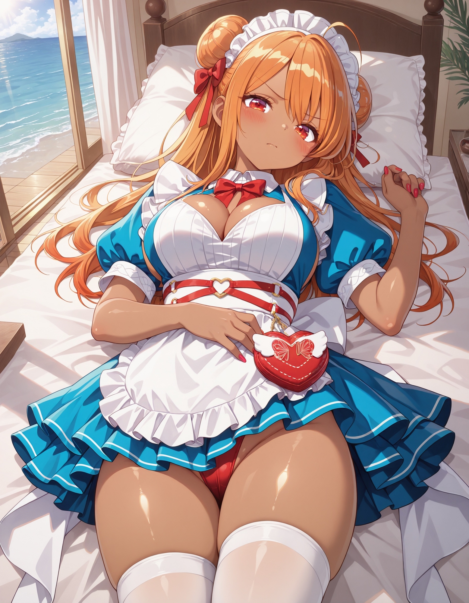 メイドのパンチラ6