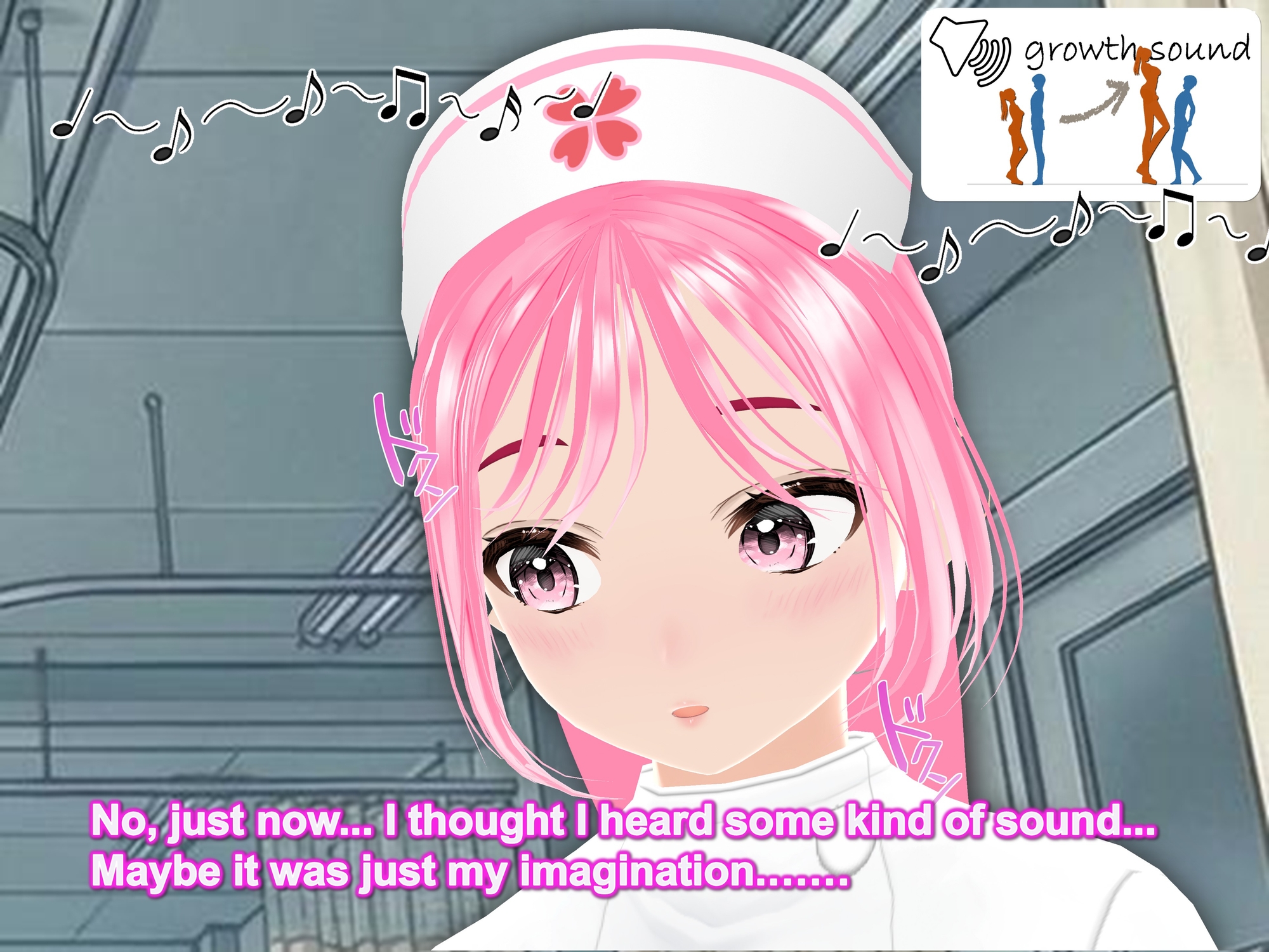 Outgrowing only girls, Overtake boys, Growth sound. Hospital Arc – Preview 7