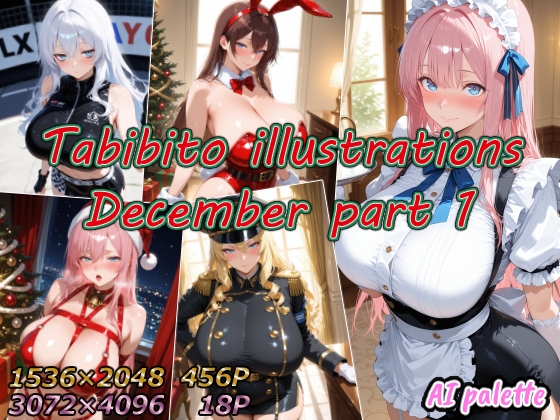 Tabibito illustrations December part1 – main preview
