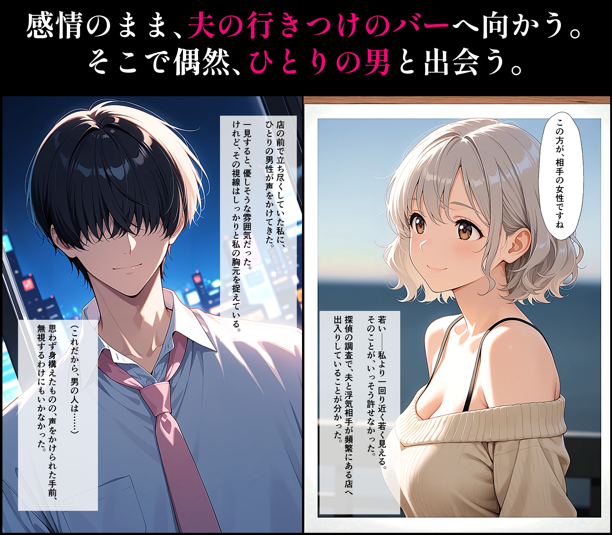 入れ替わりバー 人妻編