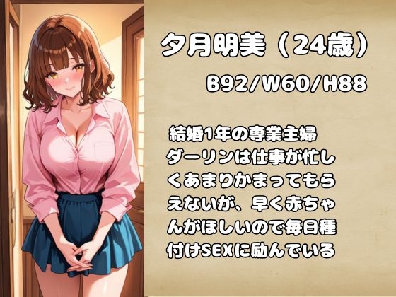 人妻明美さんラブラブダーリンと種付け中出し
