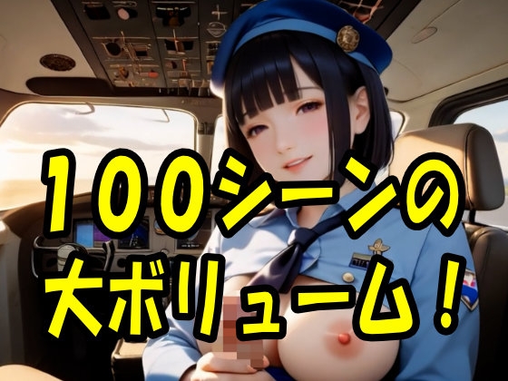 【4K ASMR Video】フライト天国・お客様満足度第一位！オマタデルタ航空の巨乳CA100人の濃厚サービス
