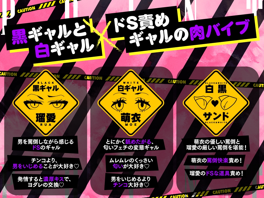【2026年07月05日迄限定】黒ギャルと白ギャルが俺を監禁して、あんなことやこんなことを試してくる！ – Preview 3
