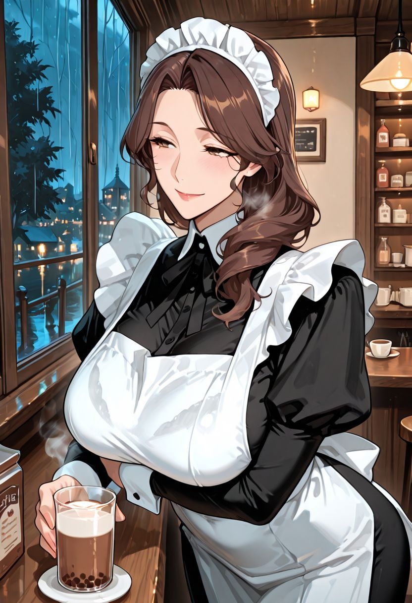 夜雨メイド喫茶の閉店後 - Velvet Rain Afterhours – Preview 3