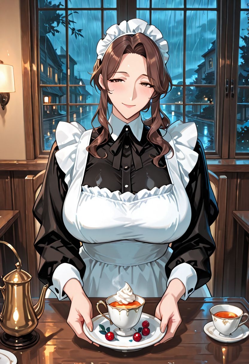 夜雨メイド喫茶の閉店後 - Velvet Rain Afterhours – Preview 4
