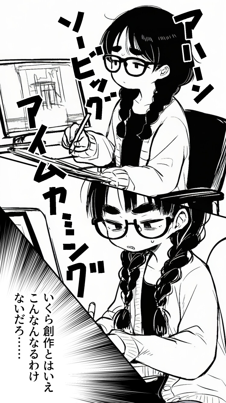 女同人作家だけどムラムラしたからチンポ貸してほしい