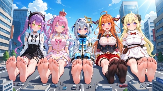 ホ○ライブの足裏4