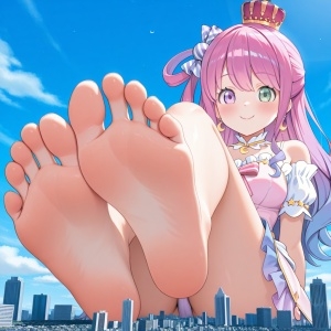 ホ○ライブの足裏4