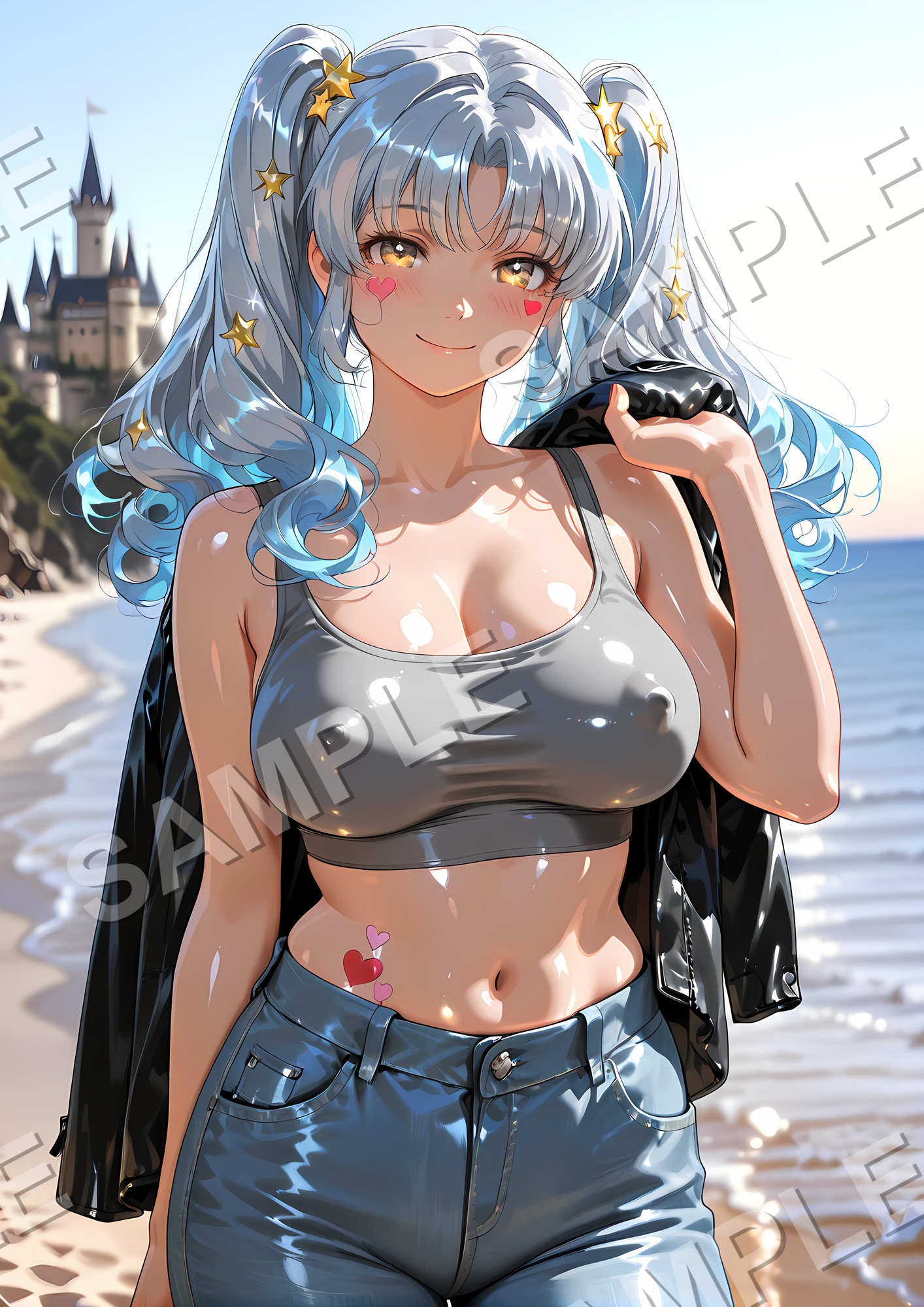ルナの乳首いじり ～自分で気持ちよくなっちゃう98枚～ – Preview 2