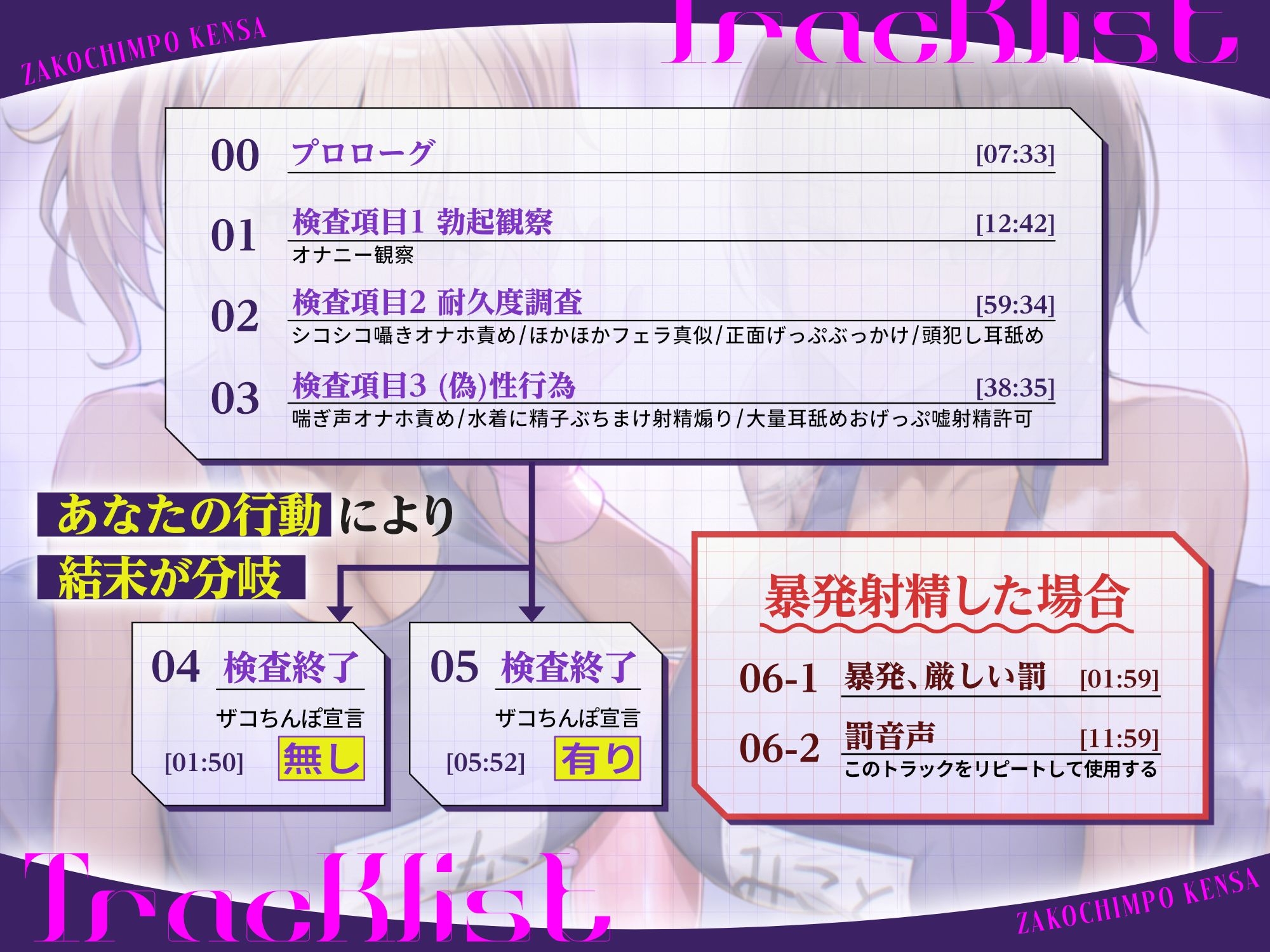 【密着おげっぷ×オナホ嘘えっち】ザコちんぽ検査 きっついオナホ耐久責め×耳舐めおげっぷ大量(偽)性行為で射精するなマゾ – Preview 5