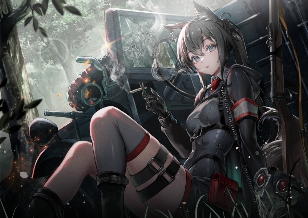 [ケモミミ❎特殊部隊❎喫煙純愛]ケモミミ戦記 Phantom Lost 〜存在しない彼女と貴方の暇潰し〜 – Preview 2