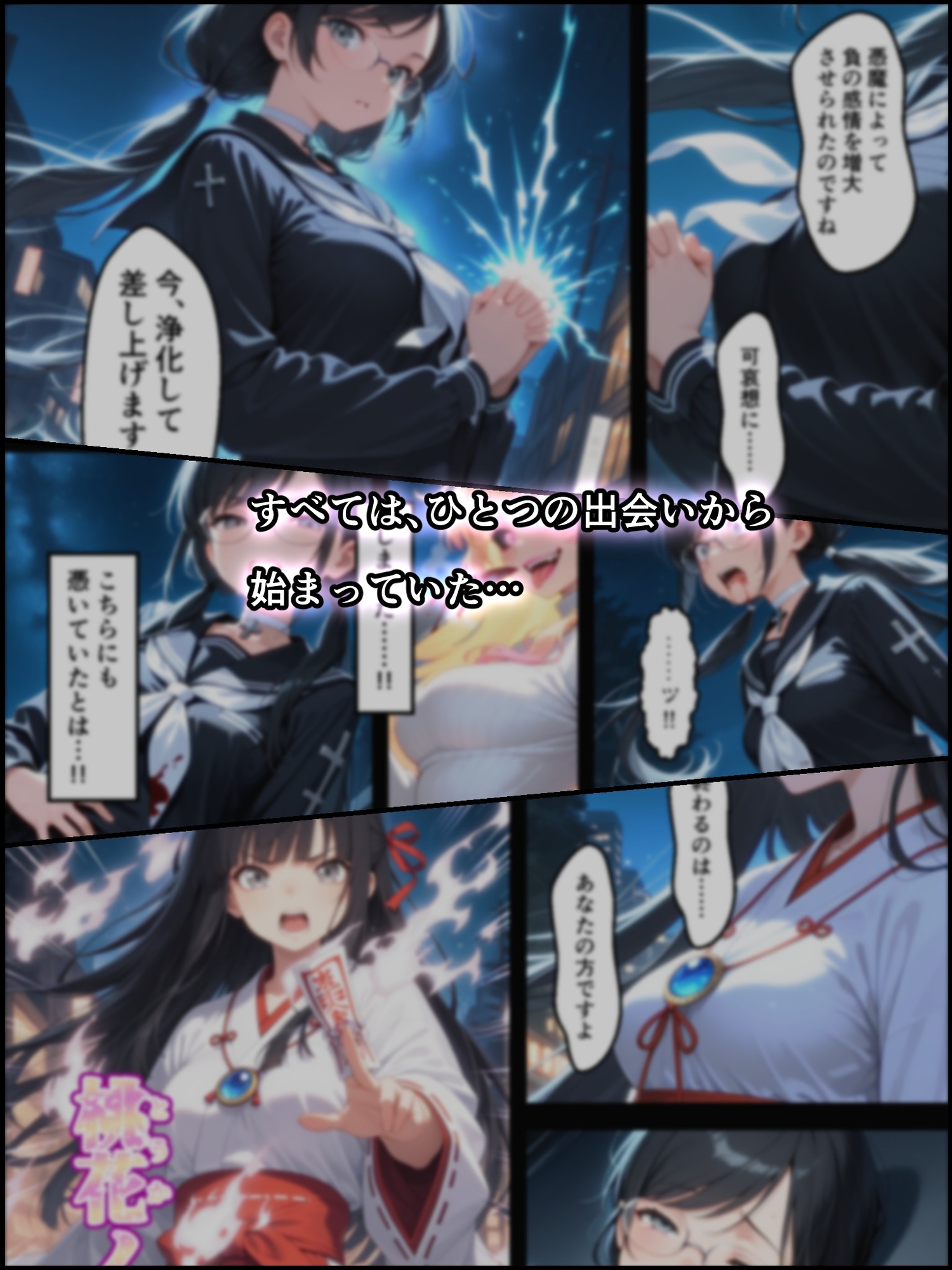 蝕宴のコラプティオ 大罪の淫魔が覚醒して世界が堕ちるまでの1ヶ月間・後編