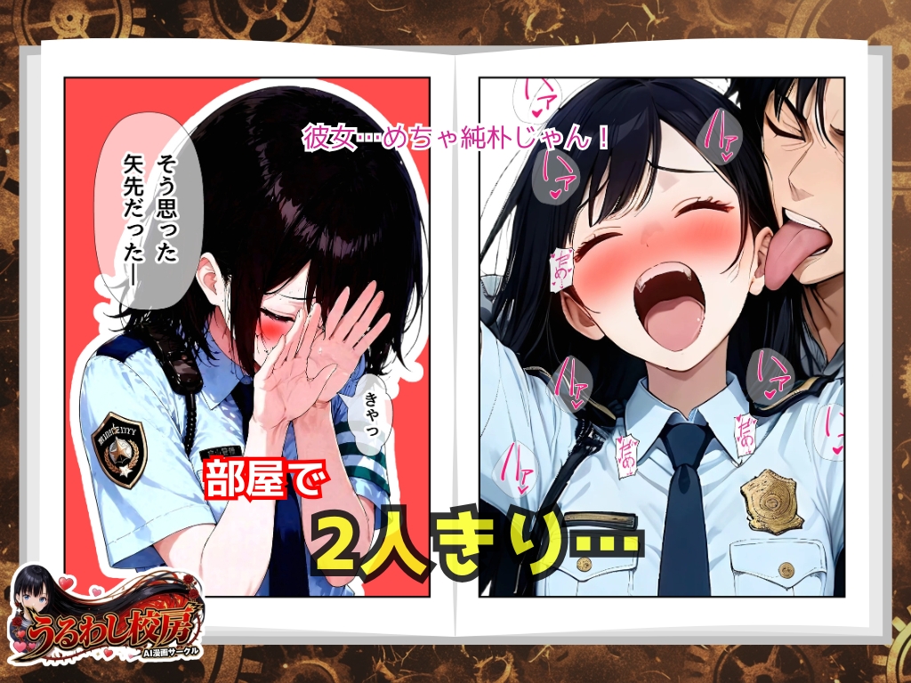 逮捕されても搾精ドールの女性警官に種付けするまで終わらない