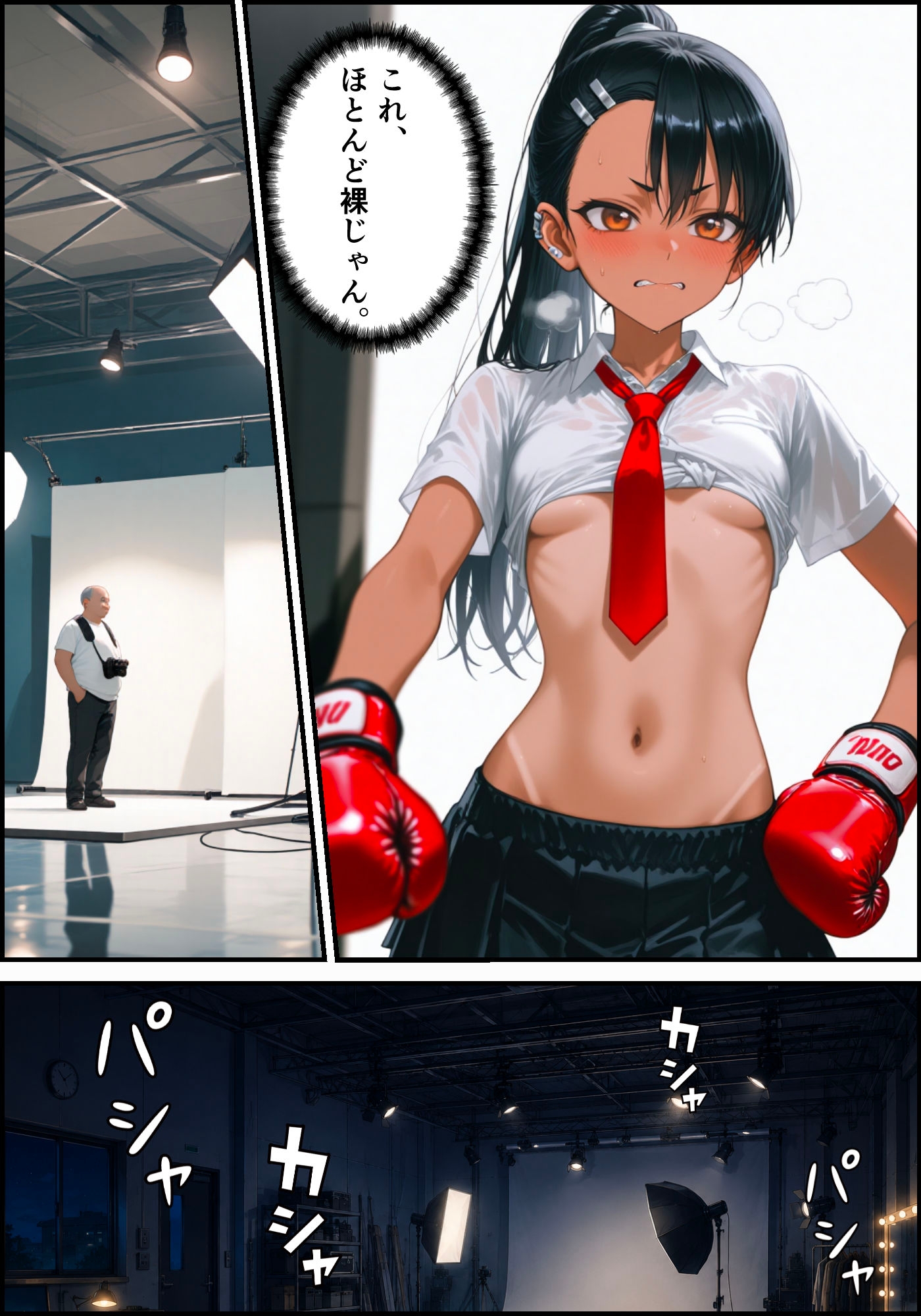 [漫画仕立て]センパイを守るために校長に抱かれてます 第四話 – Preview 5