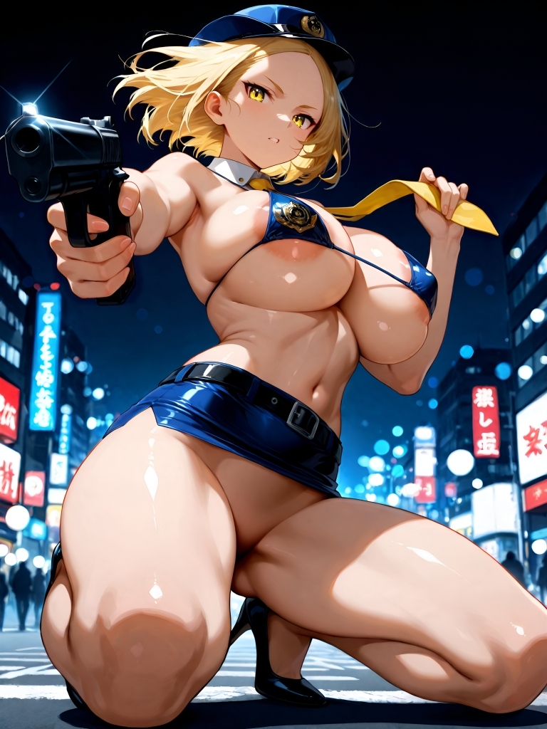 爆乳ノーパンポリス真夜中の追走劇!! – Preview 3