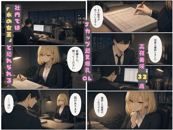 理不尽パワハラに耐えかねた部下がオフィスで逆襲！爆乳を犯し肉奴○に堕とす一夜