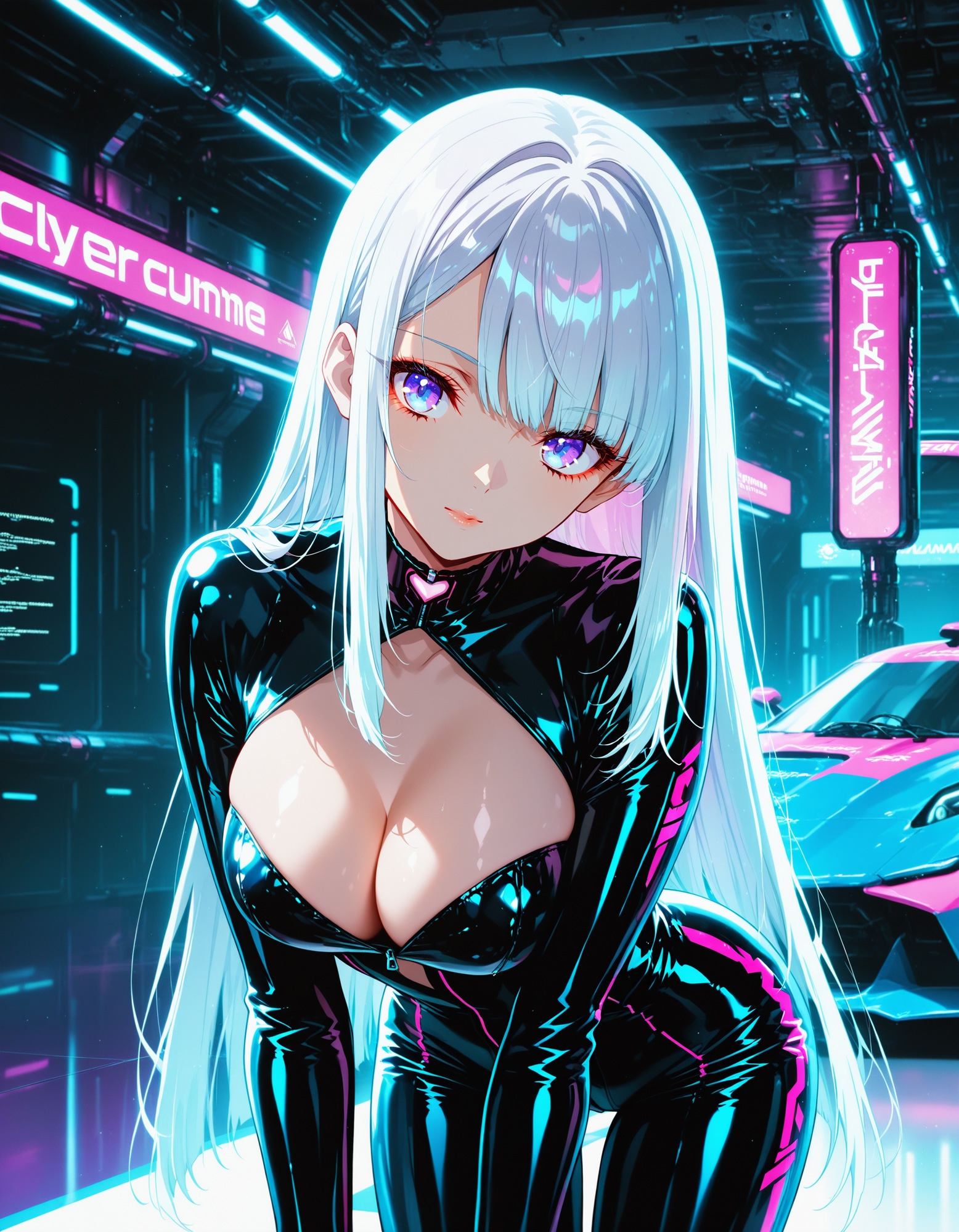 Cyberpunk RQ / 光沢ラテックス女王 Vol.3 - Midnight Podium – Preview 3