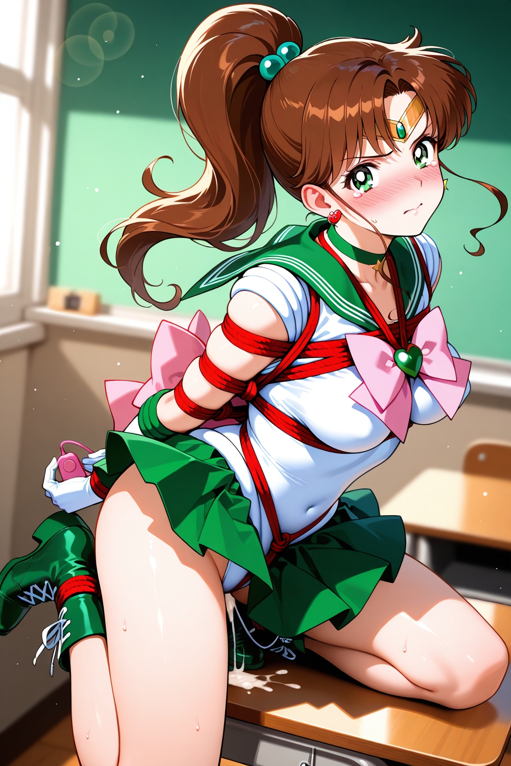 夢見る乙女の調教コレクション7～美少女戦士〇ーラームーン風4・木野〇こと風・緊縛編