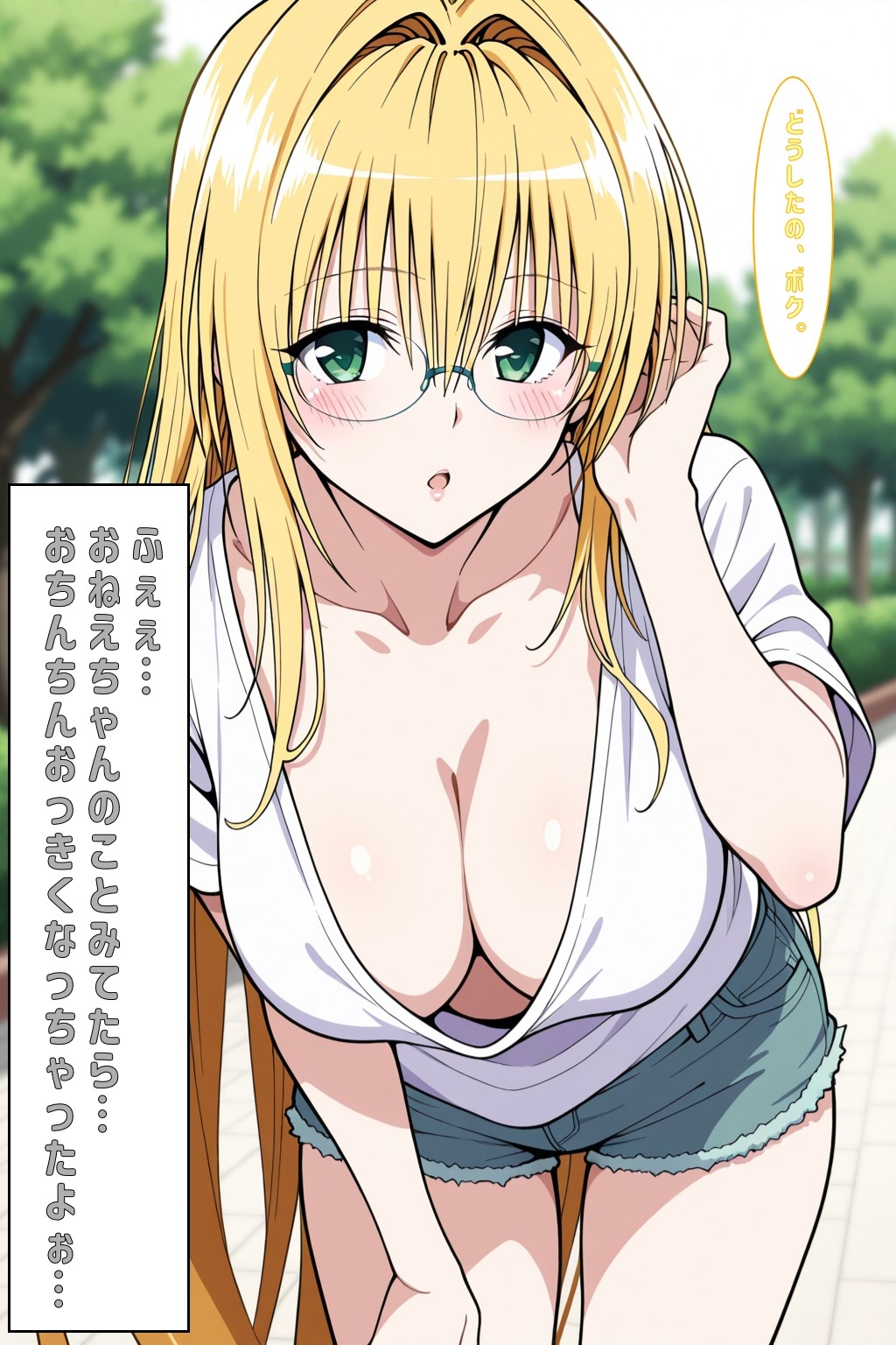 ふぇぇおちんちんおっきくなっちゃったよぉ…(とらぶる) – Preview 2