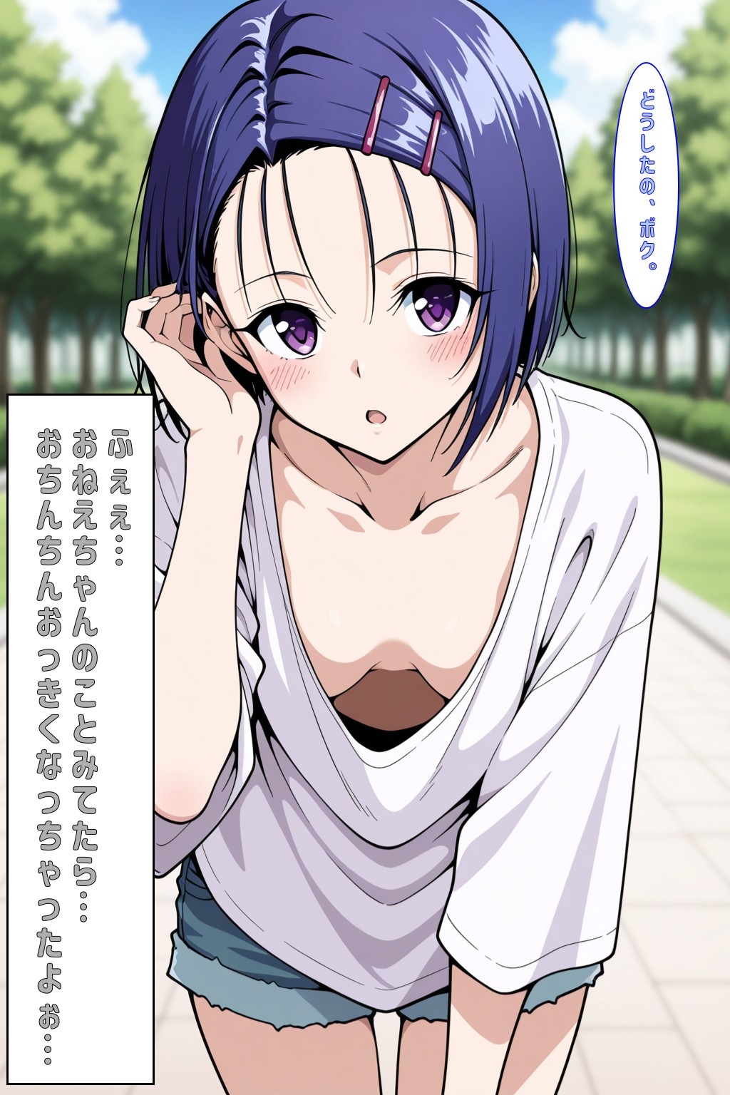 ふぇぇおちんちんおっきくなっちゃったよぉ…(とらぶる) – Preview 4