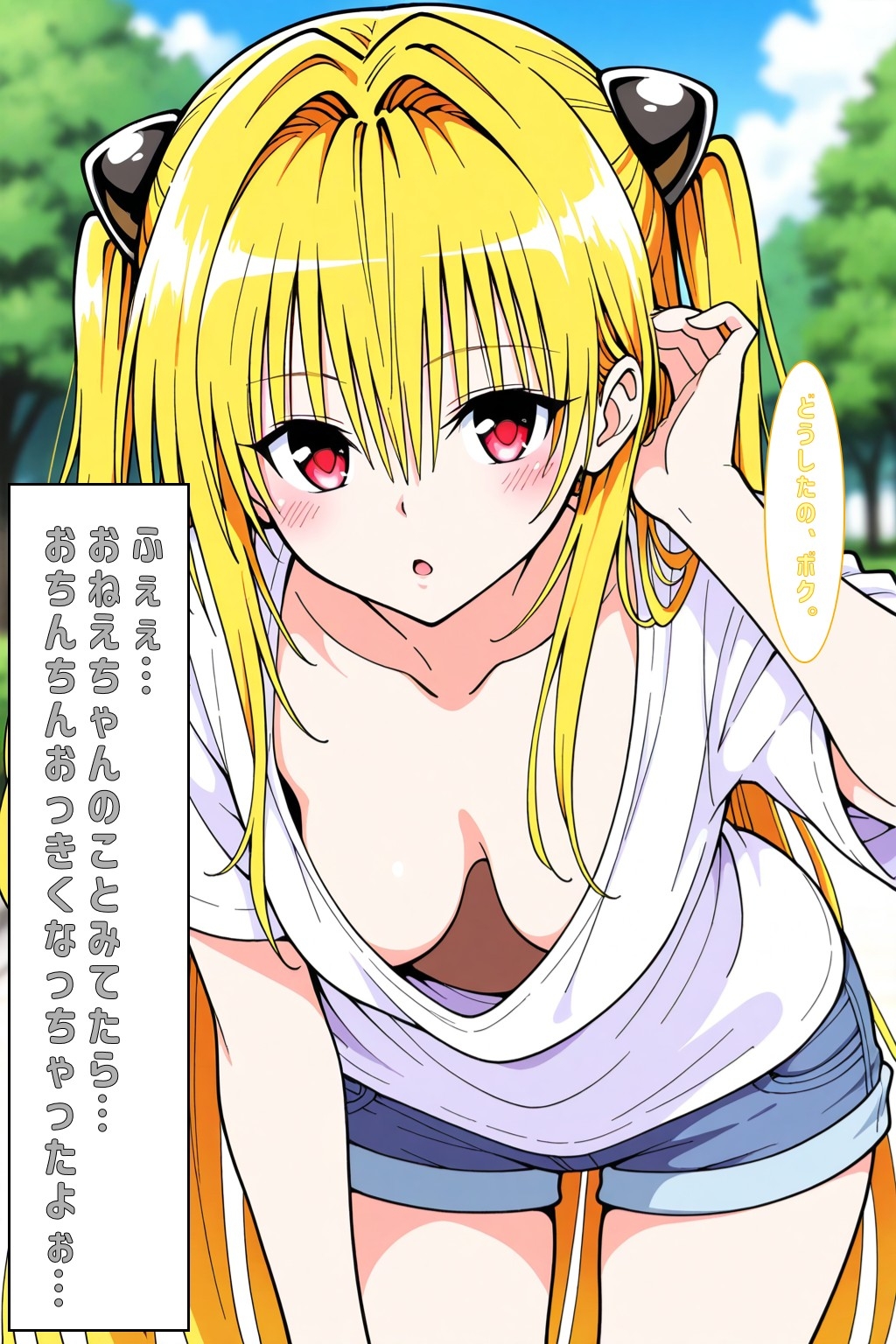 ふぇぇおちんちんおっきくなっちゃったよぉ…(とらぶる) – Preview 6