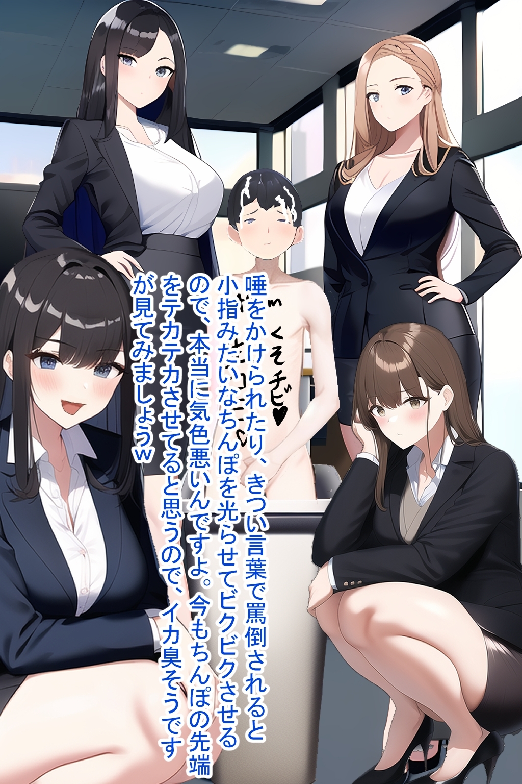 高身長女性×低身長男性 言葉責め集(スーツ女性編) – Preview 5