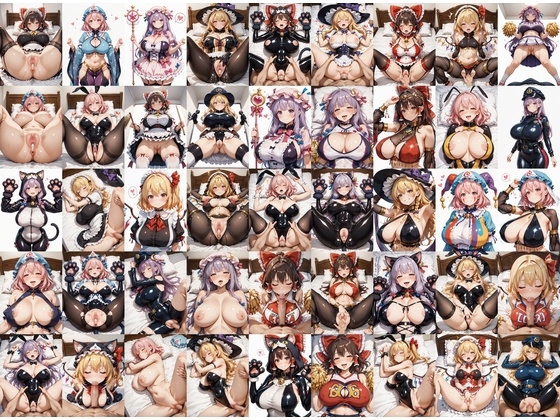 アニゲマンガのあの子とエッチ！東方コスプレ編 – main preview