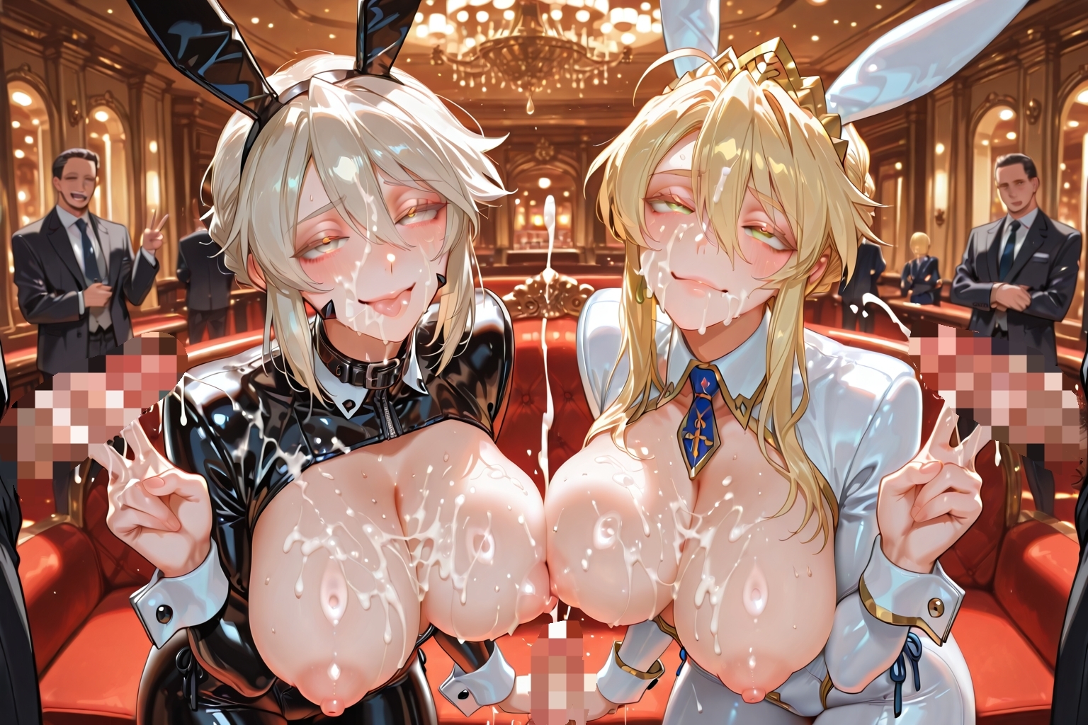 FGO・白黒バニー危機一髪