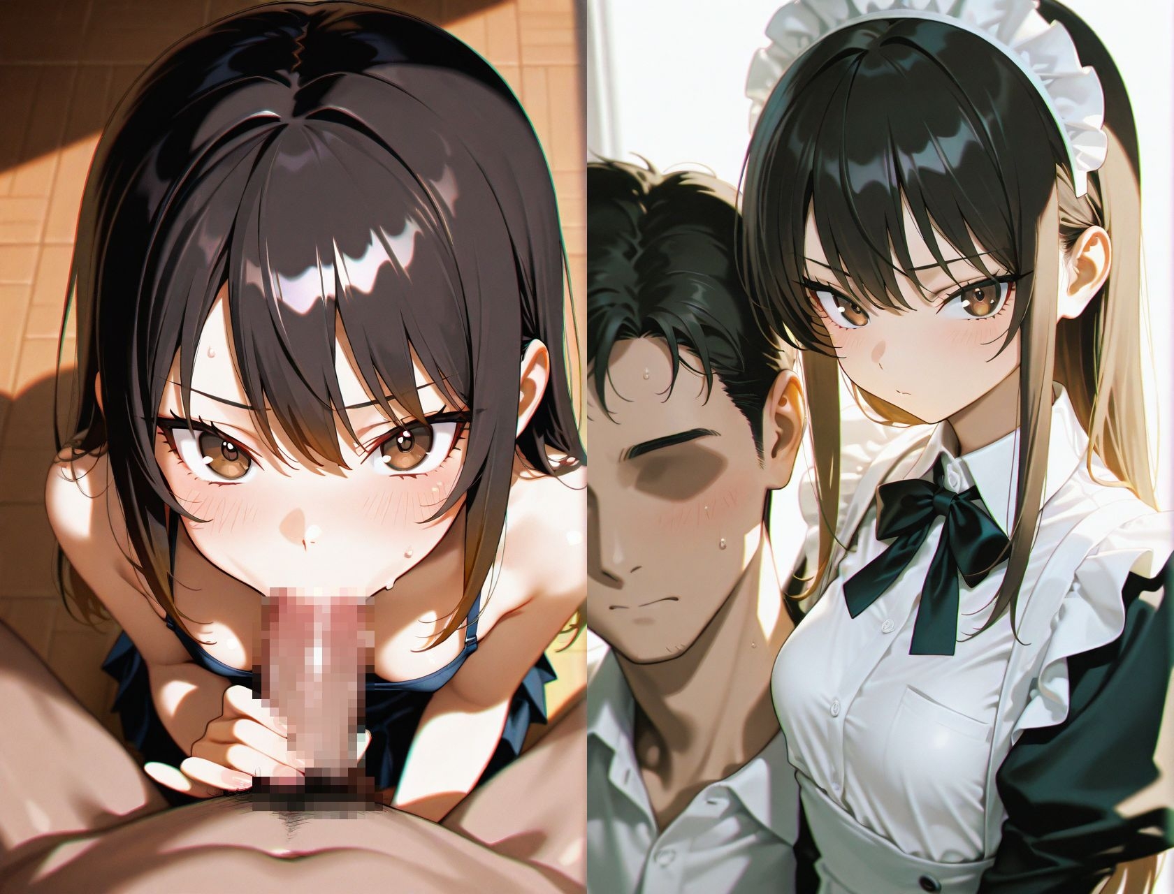 買った女子校生メイドを性奴○化