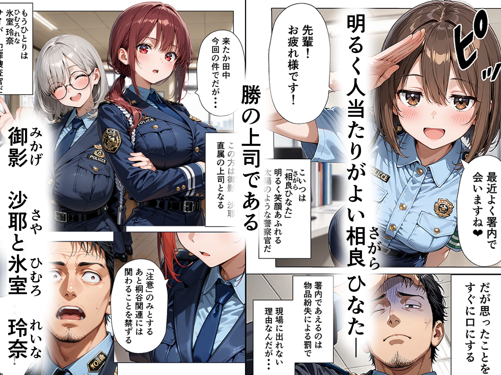 婦警憑依 後輩婦警に憑依したら事件が解決しそうな件 CaseI 相良ひなた編