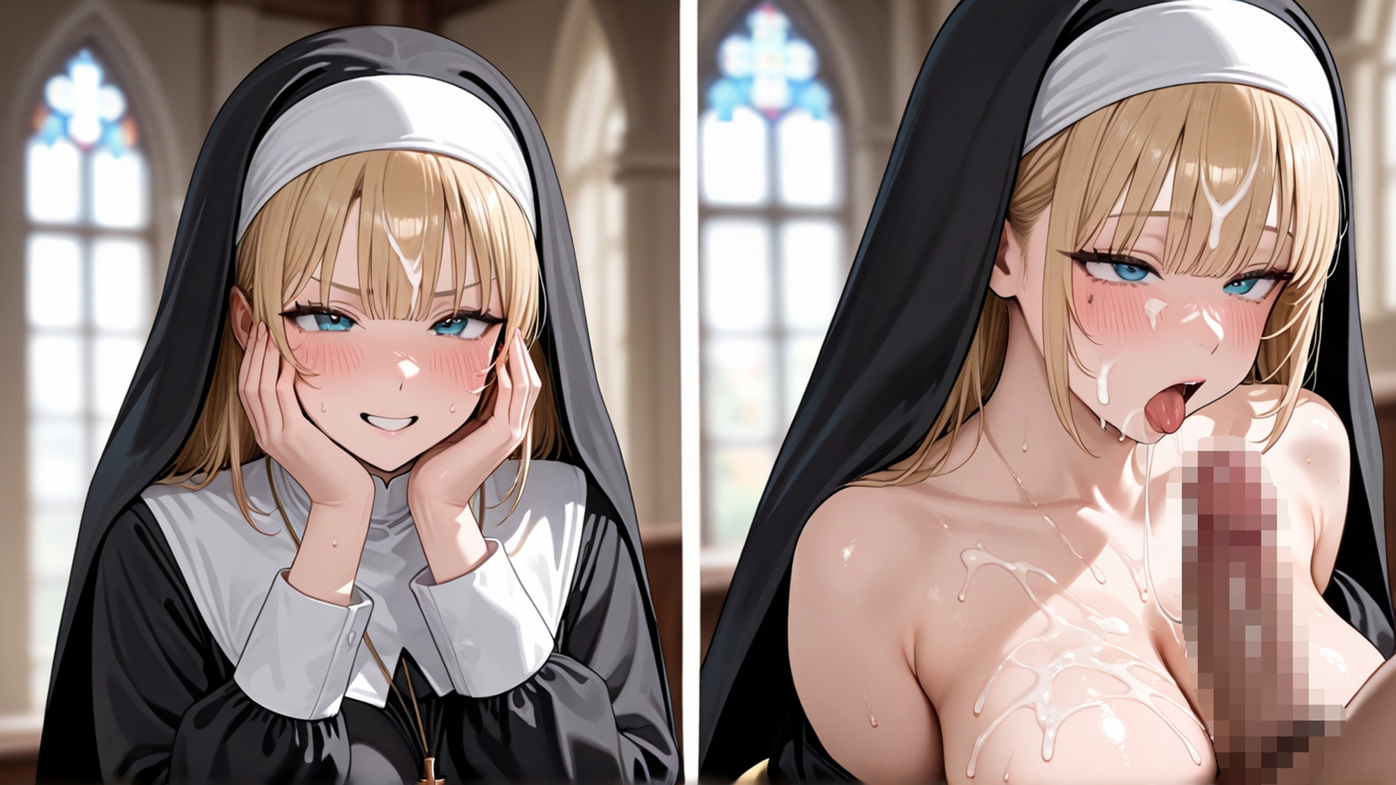 ぶっかけ修道女