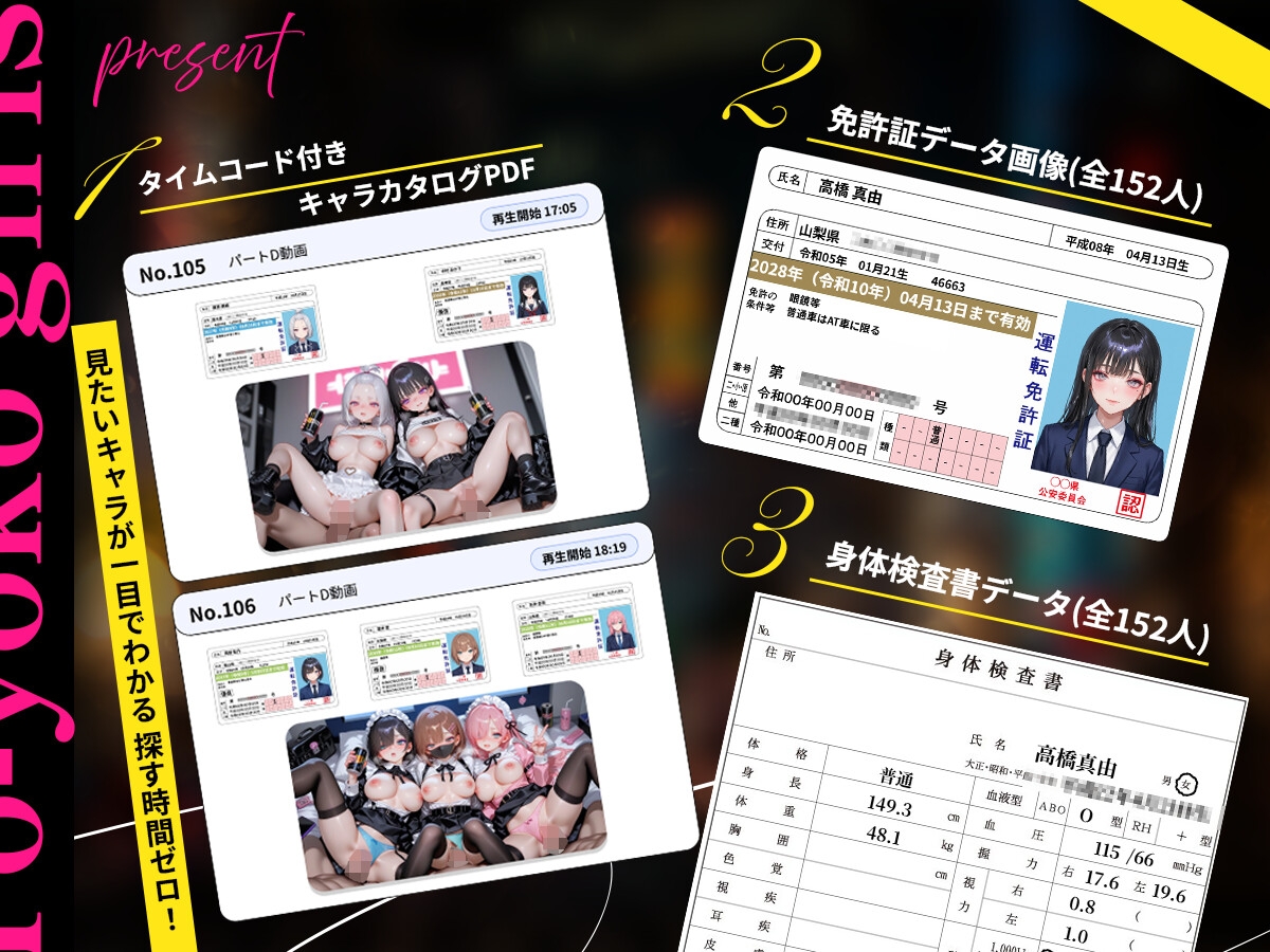 【4K神画質】トー横地雷系メンヘラ女子！ 承認欲求まみれで愛に飢えた泥沼SEX152連発！【120FPS】