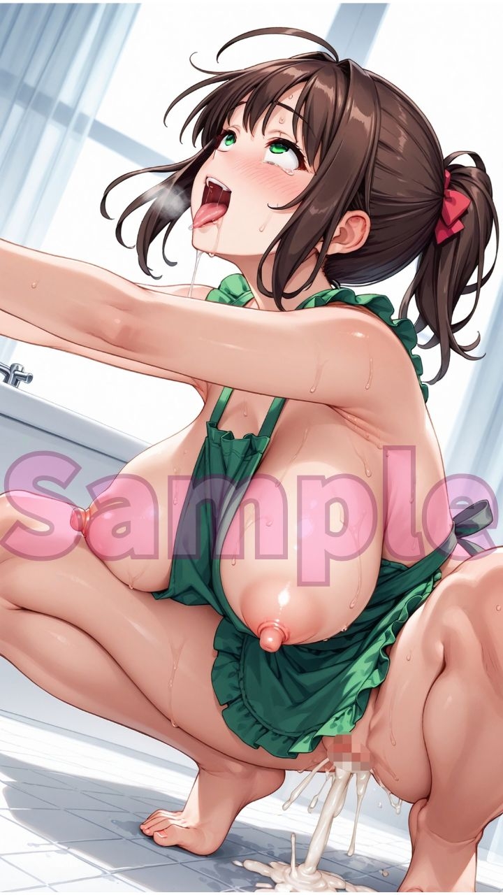 淫乱はだかエプロン女子たちがあなたとスペルマを包み込む！パート3 – Preview 10